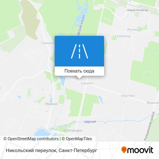 Карта Никольский переулок