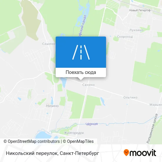 Карта Никольский переулок