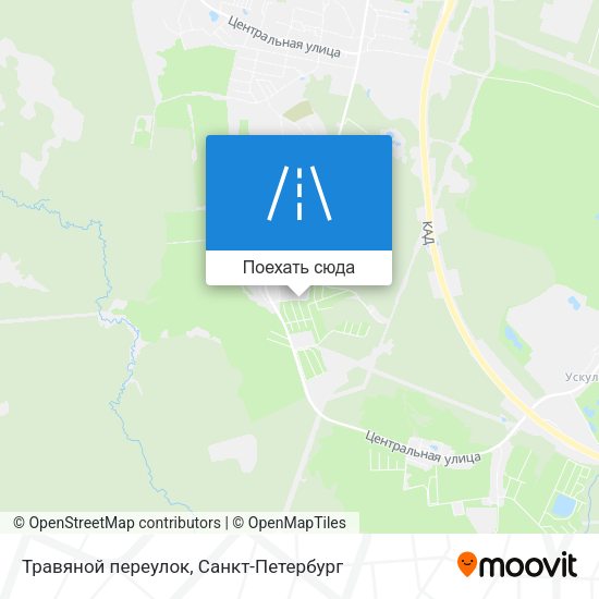 Карта Травяной переулок