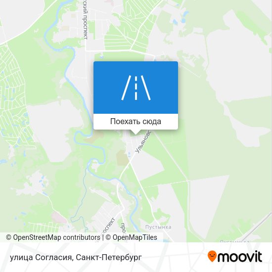 Карта улица Согласия