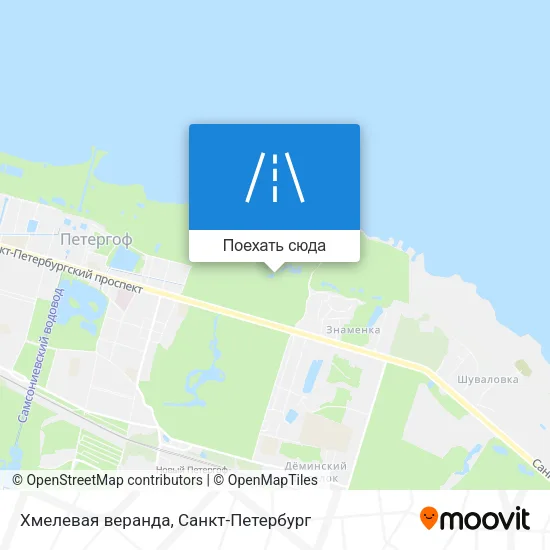 Карта Хмелевая веранда