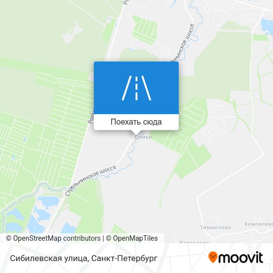 Карта Сибилевская улица