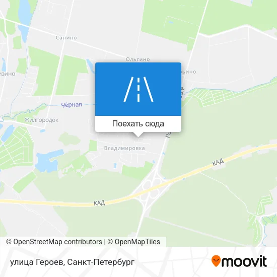 Карта улица Героев