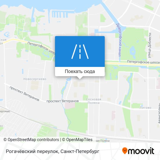 Карта Рогачёвский переулок