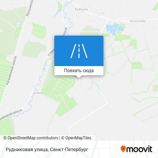 Карта Рудниковая улица