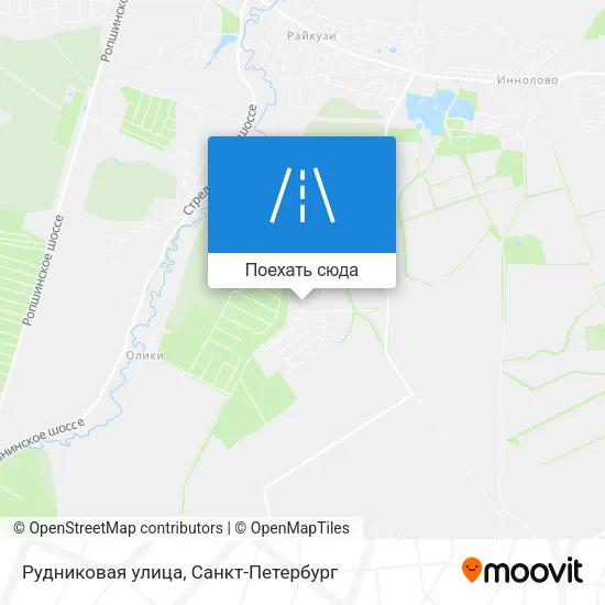Карта Рудниковая улица