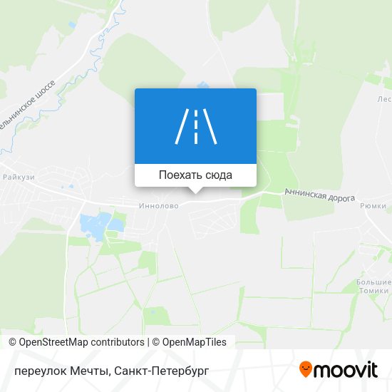 Карта переулок Мечты