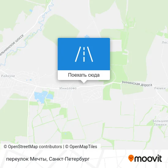 Карта переулок Мечты