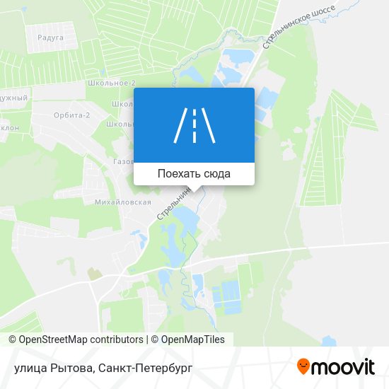 Карта улица Рытова