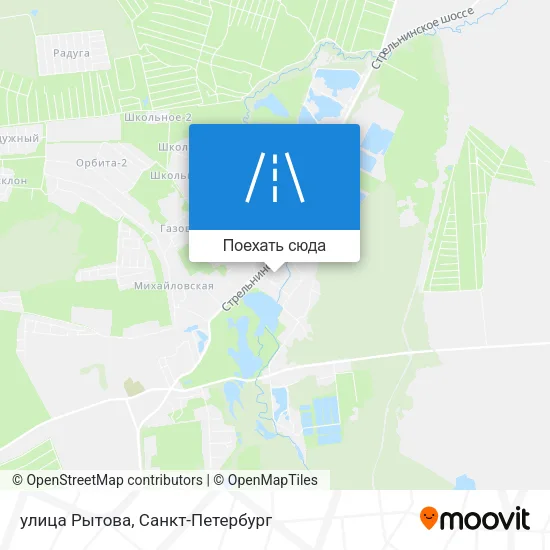 Карта улица Рытова