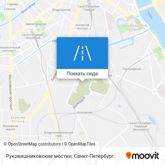 Карта Руковишниковские мостки
