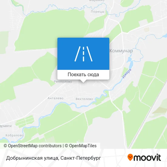 Карта Добрынинская улица