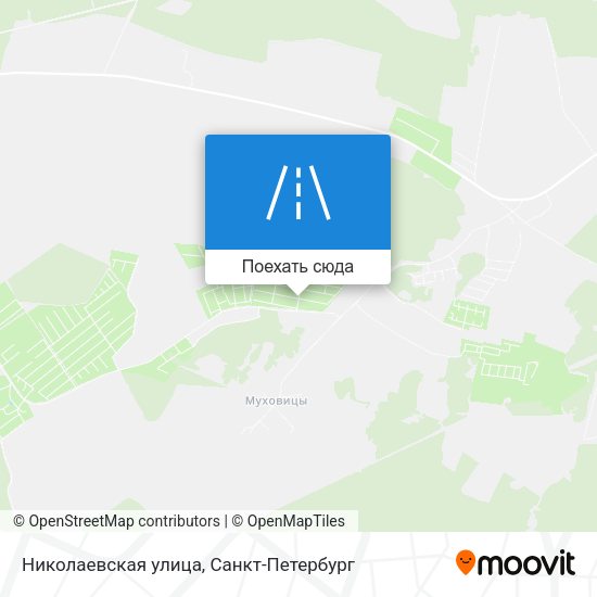 Карта Николаевская улица
