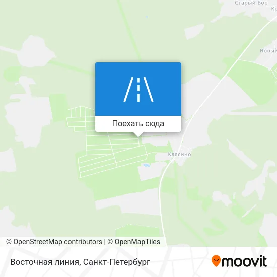 Карта Восточная линия