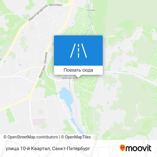 Карта улица 10-й Квартал