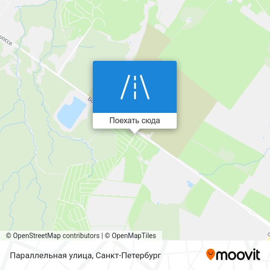 Карта Параллельная улица