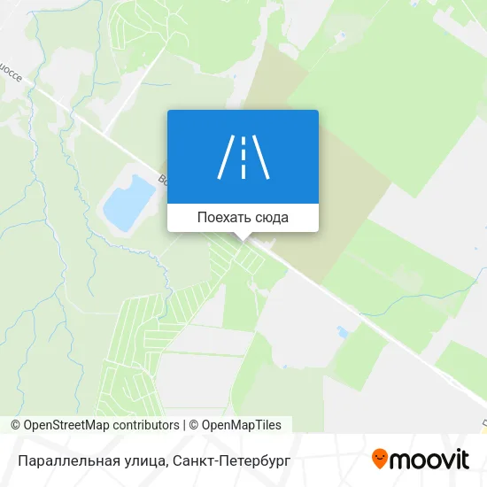 Карта Параллельная улица