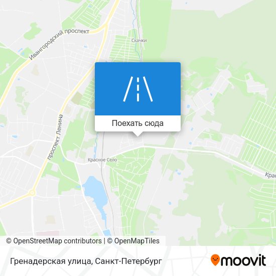 Карта Гренадерская улица