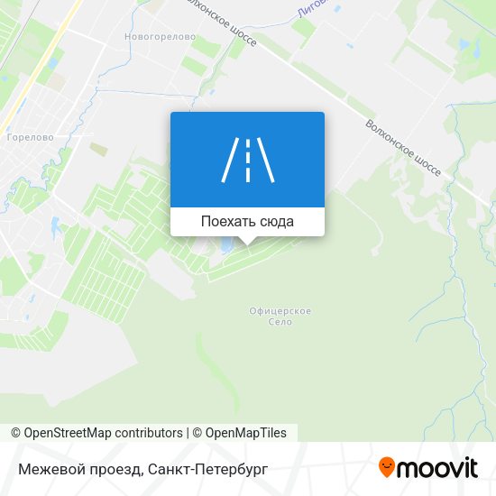 Карта Межевой проезд