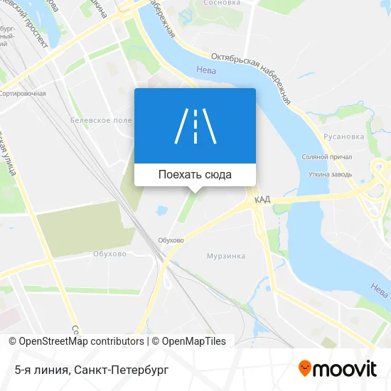 Карта 5-я линия