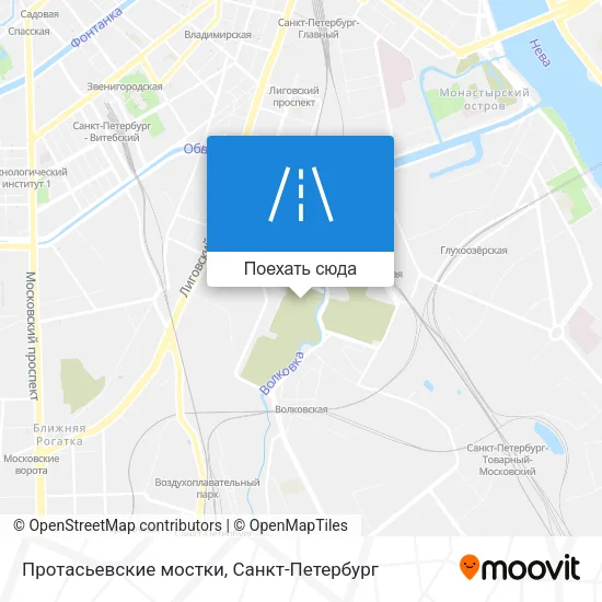 Карта Протасьевские мостки
