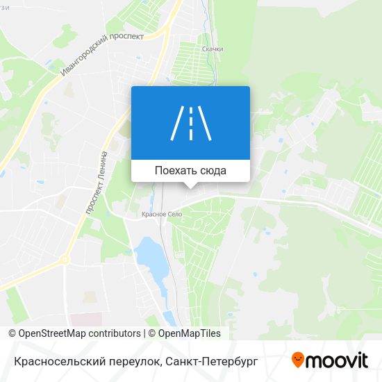 Карта Красносельский переулок