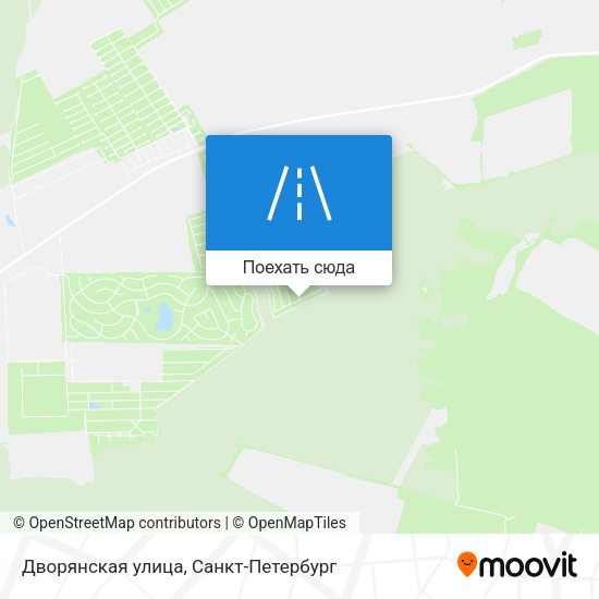 Карта Дворянская улица
