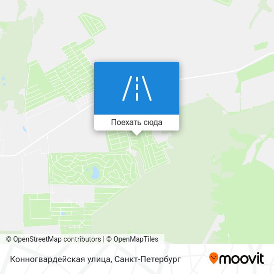 Карта Конногвардейская улица