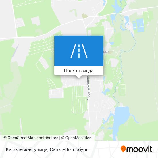 Карта Карельская улица