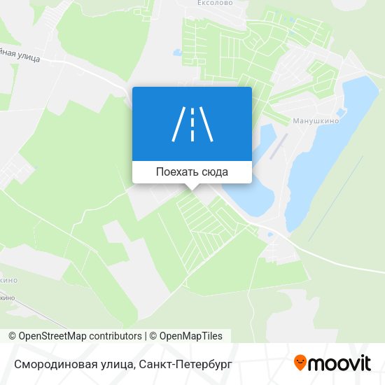 Карта Смородиновая улица