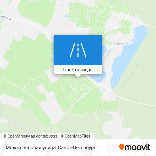 Карта Можжевеловая улица