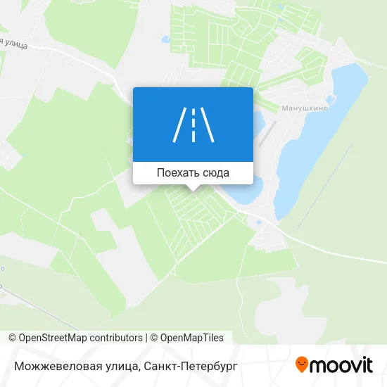 Карта Можжевеловая улица