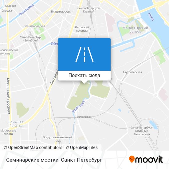Карта Семинарские мостки