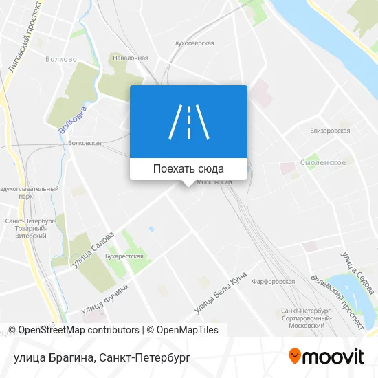 Карта улица Брагина