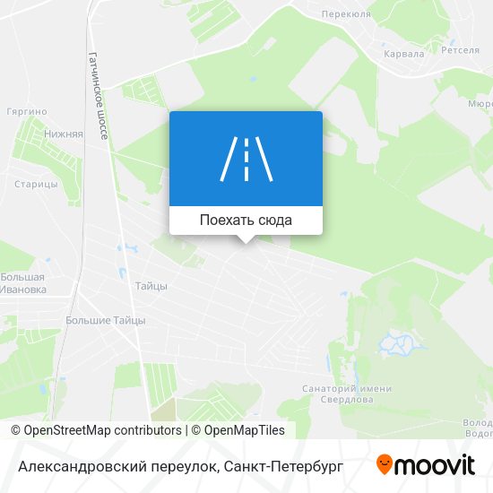 Карта Александровский переулок
