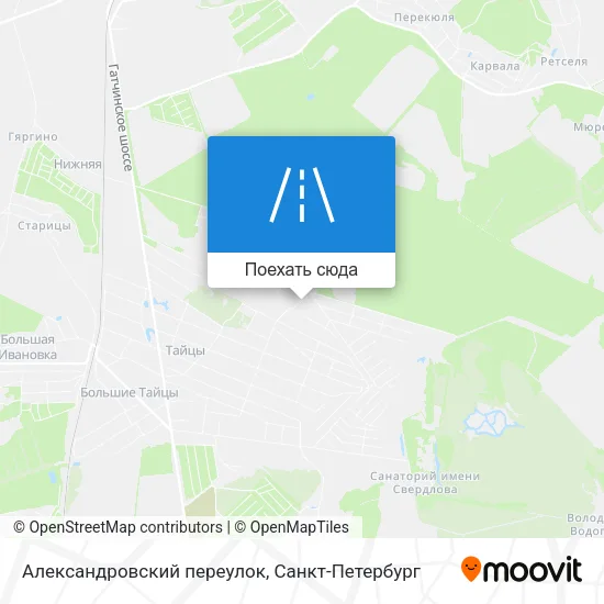Карта Александровский переулок