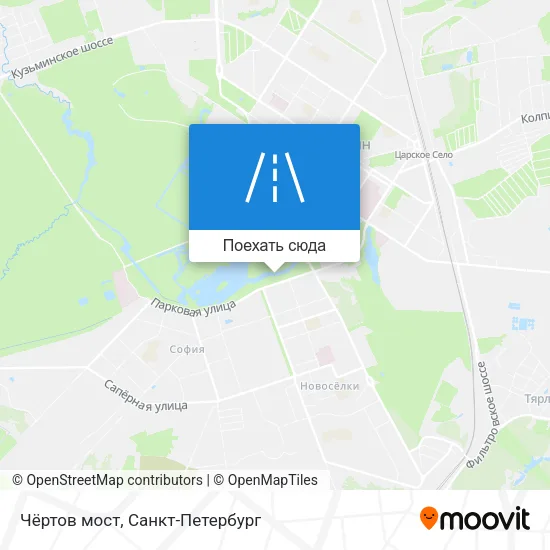 Карта Чёртов мост
