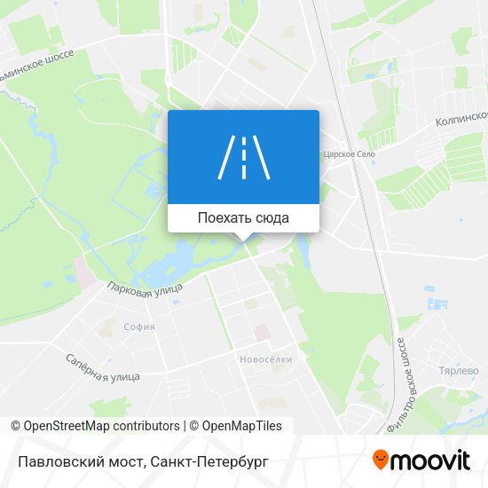 Карта Павловский мост