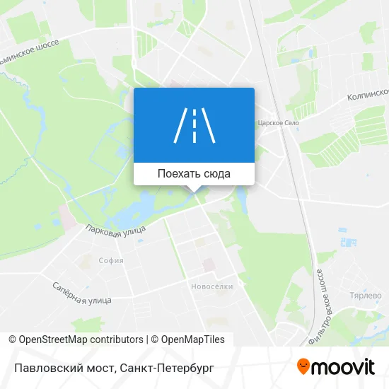 Карта Павловский мост