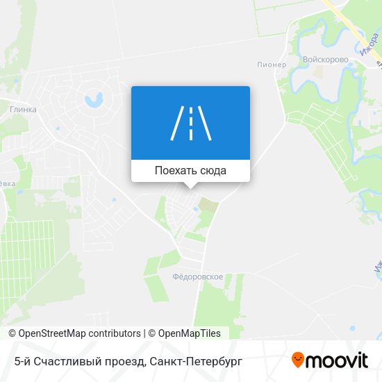Карта 5-й Счастливый проезд