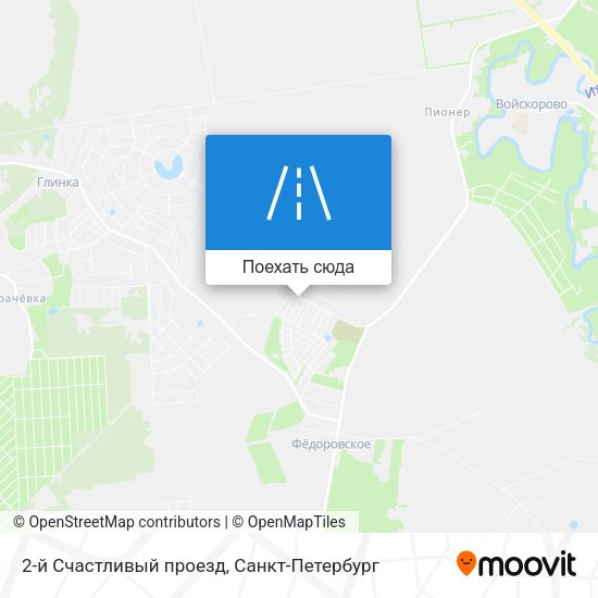 Карта 2-й Счастливый проезд