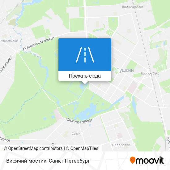Карта Висячий мостик