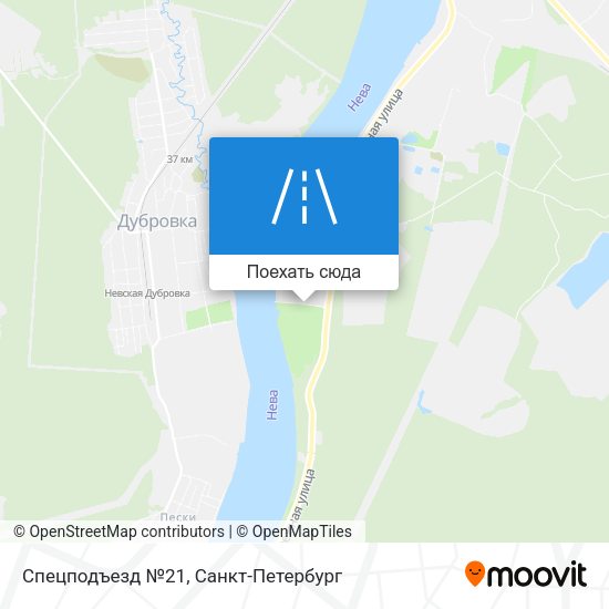 Карта Спецподъезд №21