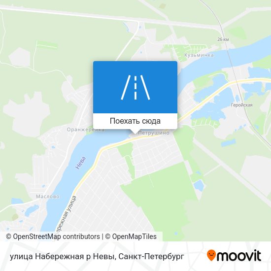Карта улица Набережная р Невы