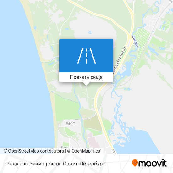 Карта Редугольский проезд