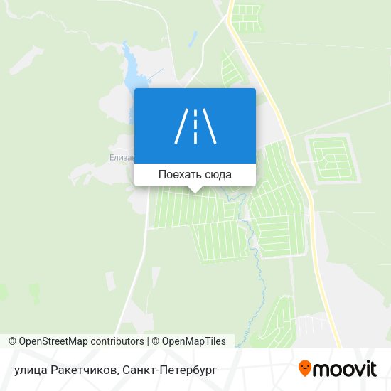 Карта улица Ракетчиков
