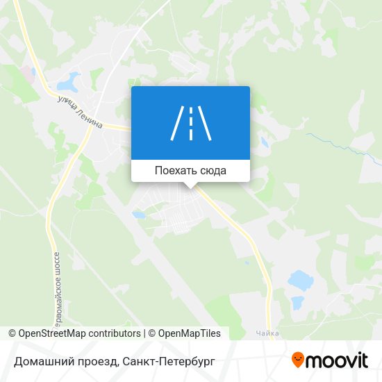 Карта Домашний проезд