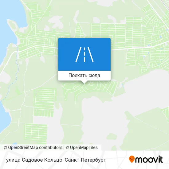 Карта улица Садовое Кольцо