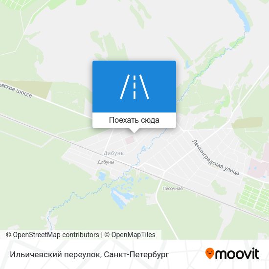 Карта Ильичевский переулок