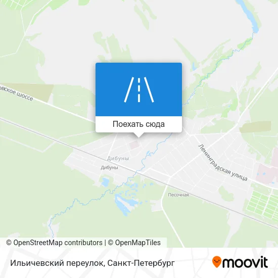 Карта Ильичевский переулок